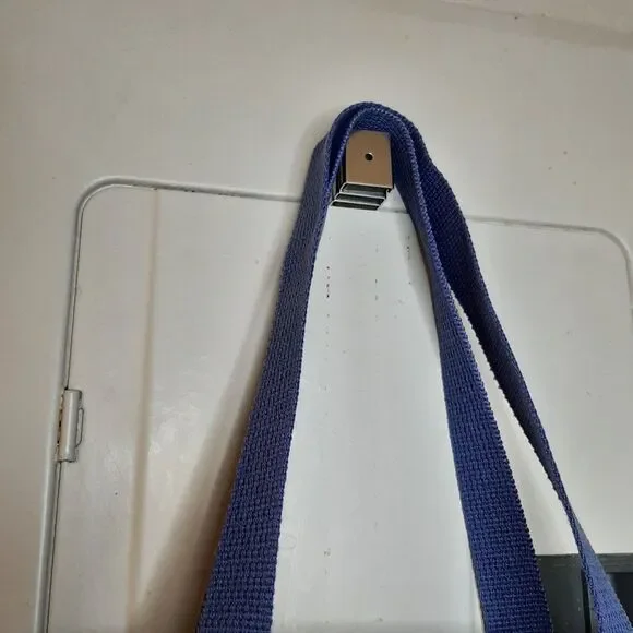 Hobby Gift Craft Bag Blue Floral Zippered With Inserts For Craft Projects & Tool - Picture 7 of 11